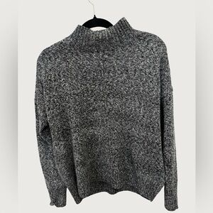 Pink Rose Womans Charcoal Crewneck Sweater